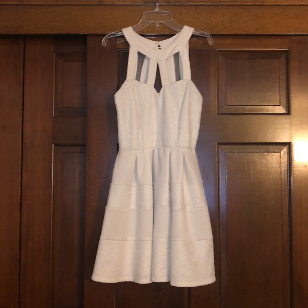White cute dress